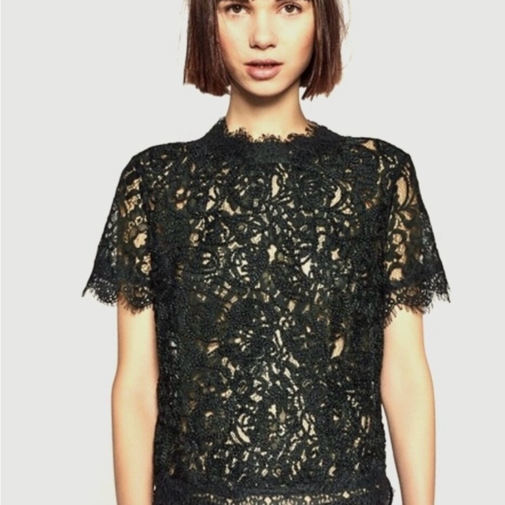 Zara Trafaluc lace top